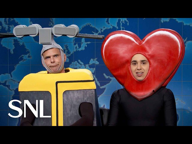 Weekend Update: Red Heart and Aerial Tramway Emojis on Apple's New Emojis Release - SNL