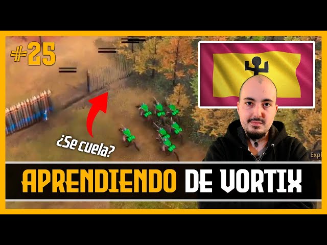 🧑‍🎓 APRENDIENDO de VORTIX con MALIES #25  | Aula AGE OF EMPIRES 4