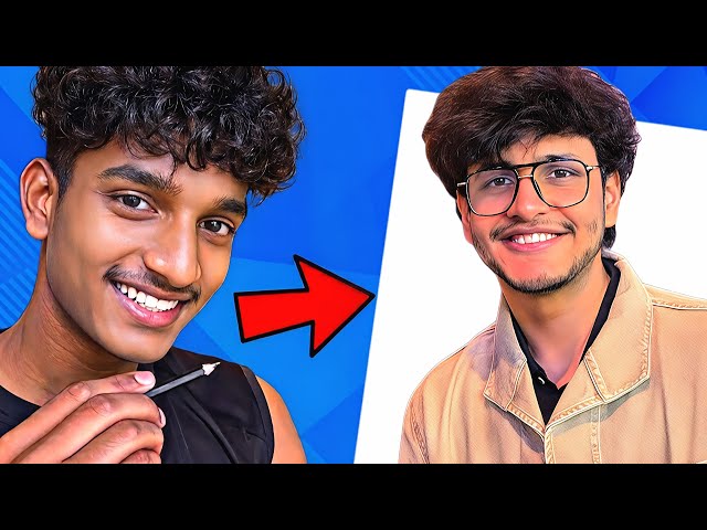 @triggeredinsaan CHALLENGED Me 😱 to Draw him REALISTICALY - Can i Draw Him Perfectly ? -VLOG