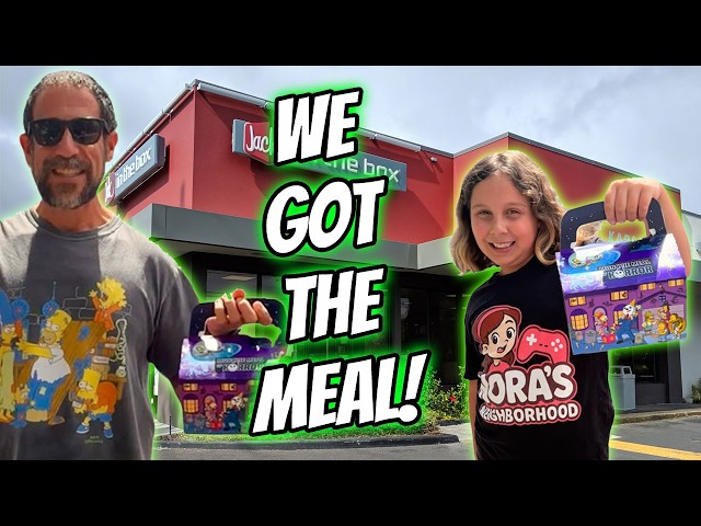 We tried the NEW Jack in the Box / The Simpsons Munchie Meal of Horror! AKA the TREEHOUSE OF HORROR