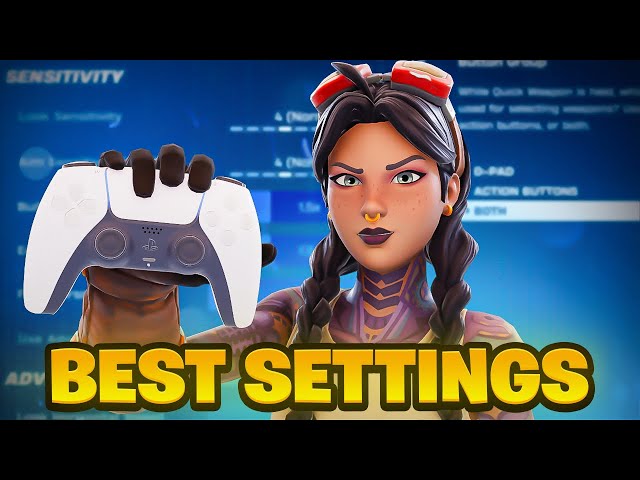 NEW Best Controller SETTINGS + Sensitivity in Fortnite Chapter 7!