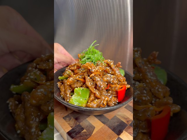 Crispy Chilli Beef ๐