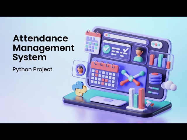 🏫 Attendance Management System using Python 🐍 || python project development || Python tutorials.