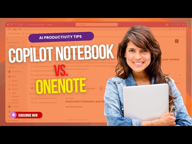 Copilot Notebook vs OneNote - Are You Using the Wrong Tool?