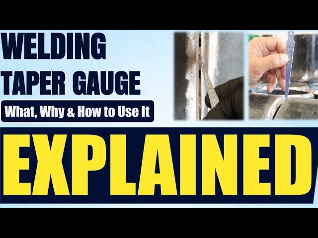 📌 Taper Gauge Explained – Welding Inspector Tool (Video #1)