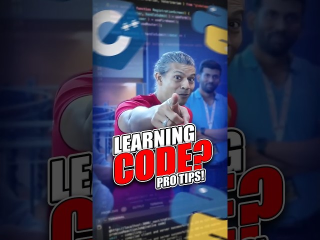 Learning Code?! Pro Tips! 🚀💻 | Sidd Ahmed