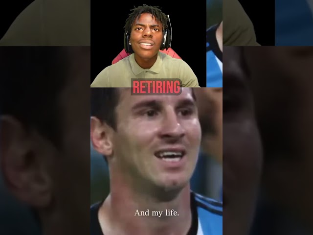 iShowSpeed Reacts To Messi's Retirement..