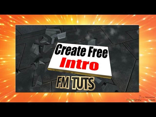 How to Create Professional Youtube Intros Without Any Software for Free