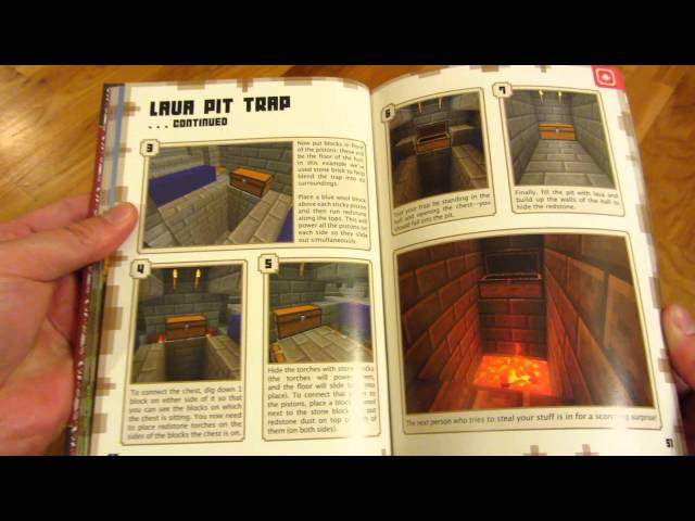 Minecraft Redstone Book - Page by Page Every Page