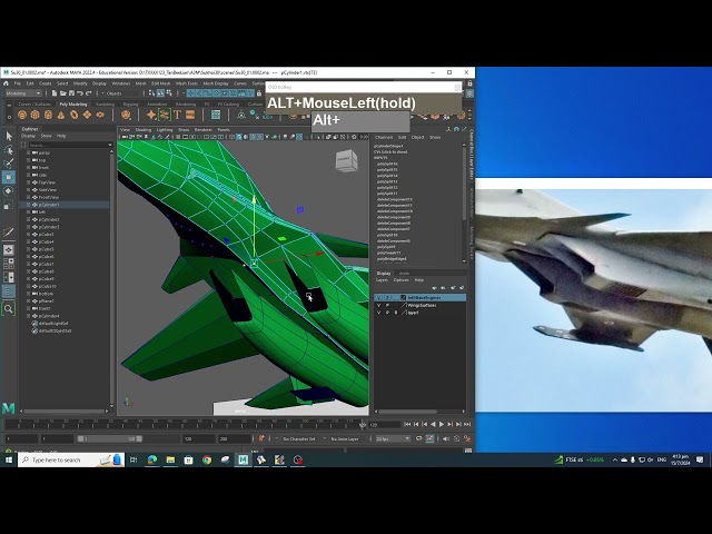 A3M SU30 part3 Modeling Fuslage Details