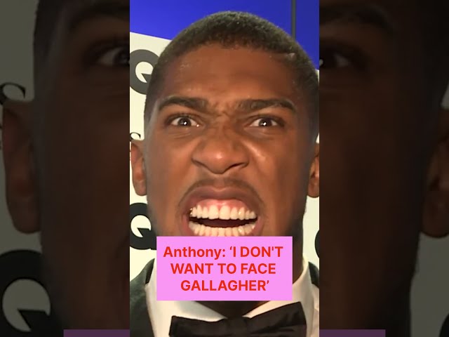 Anthony Joshua Responds to Liam Gallagher’s Challenge