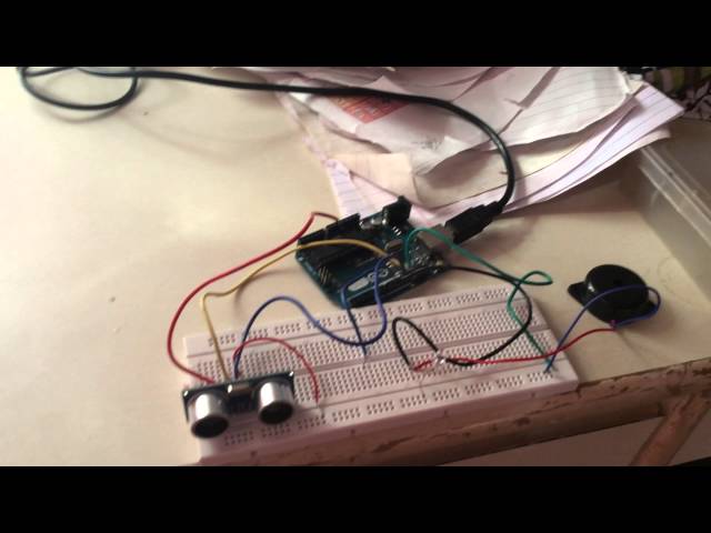 Ultrasonic distance sensor