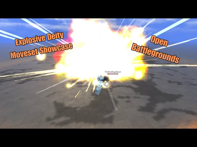 Explosive Deity Showcase | Roblox VFX
