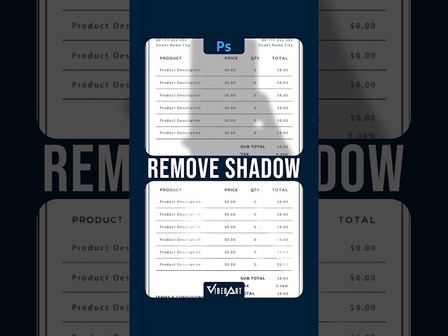 Remove Shadow in Photoshop I The Fastest Remove All Shadows in Document #091
