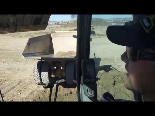 Ranting and raving inside a Cat 385