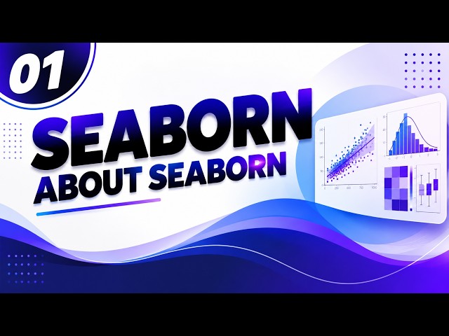 01. Seaborn in Python  | Introduction to Seaborn | Data Visualization Tutorial for Beginners