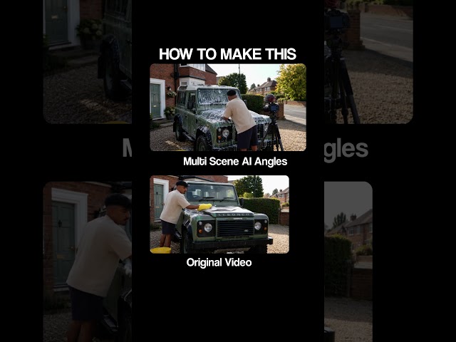 Get Infinite Camera Angles from One Video using AI (Seedance 2.5)