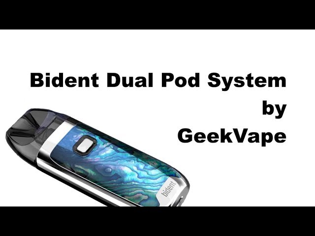 Bident Dual Coil Pod System by GeekVape