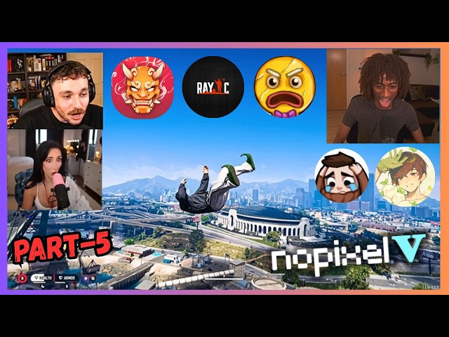 😭NOPIXEL V DAILY WRAP-UP: Comedic & Crazy Moments I Part-5 I GTA RP