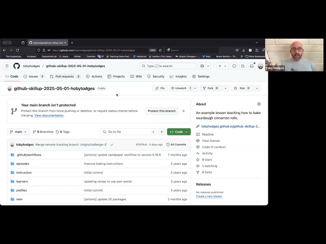 Reviewing Pull Requests on a Carpentries Lesson Repository