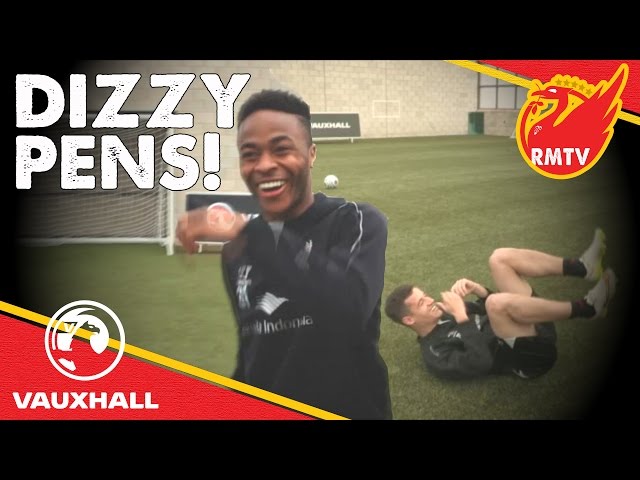 STERLING AND COUTINHO take Dizzy Pens for Dizzy Goals! | Redmen TV x Vauxhall Football