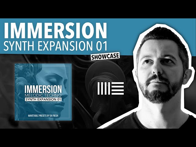 🔴 IMMERSION SYNTH EXPANSION 01 SHOWCASE | ABLETON LIVE