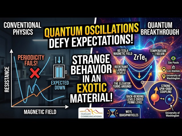 Quantum Oscillations Defy Expectations in an Exotic Material