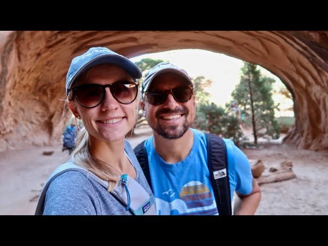 Hiking Devil's Garden at Arches National Park in Moab, Utah 🇺🇸✌ Full Time RV Living