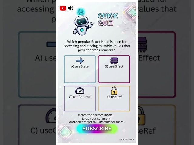 Can You Guess the Correct React Hook? 🤔 | React Quiz