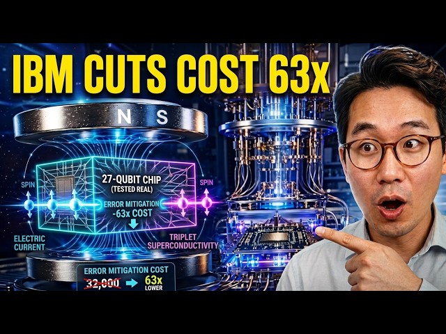 IBM Just Cut Quantum Error Mitigation Costs by 63x