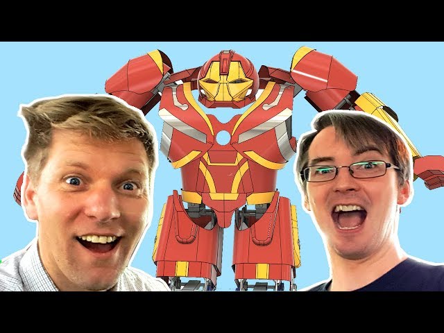 Building Avengers Infinity War Hulkbuster w. Colin Furze #1 | James Bruton