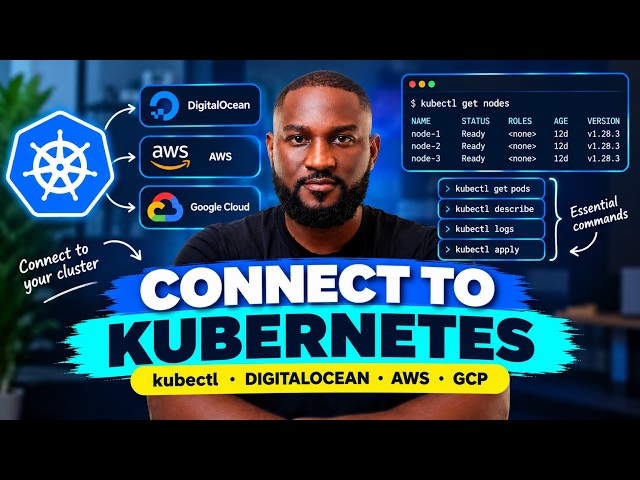 How to Access a Kubernetes Cluster | kubectl, DigitalOcean, AWS & Google Cloud