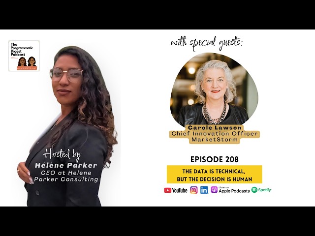 208. The Data Is Technical, but the Decision Is Human with Carole Lawson