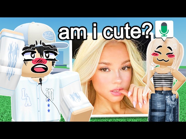 Roblox VOICE CHAT... But Strangers FACE REVEAL 7!