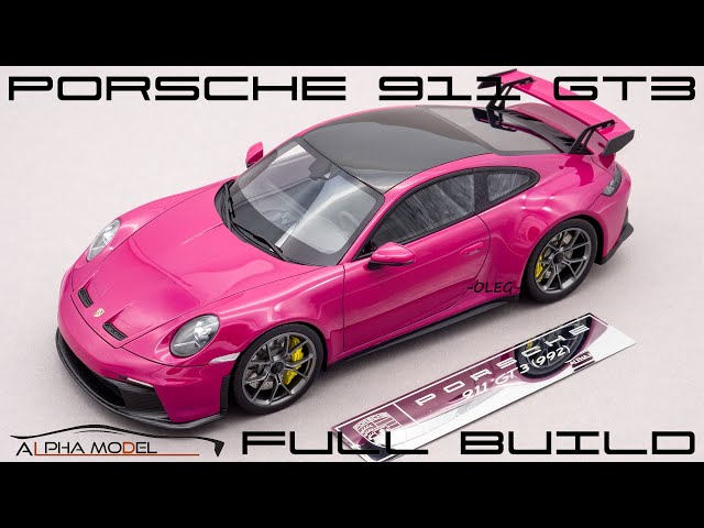 1/24 Porsche 911 GT3 Alpha Model AM02-0047 Full Build