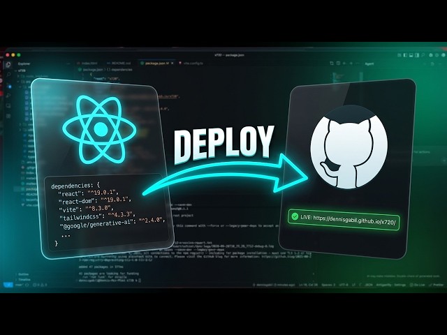 How to Deploy a React App/Website to GitHub Pages (Step-by-Step Tutorial)