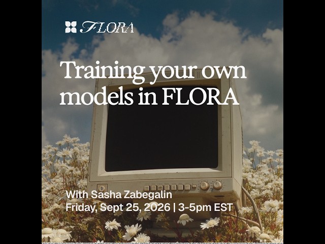 Training your own models in FLORA
