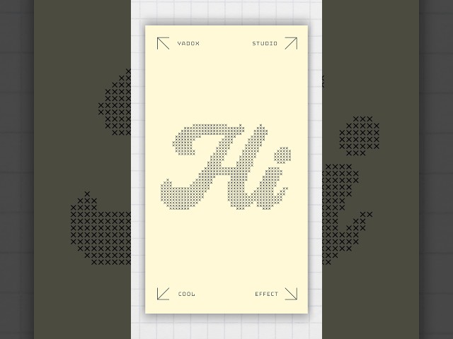 How to make Stitch Style Effect in Adobe Illustrator #illustratortips #illustratortutorial #design