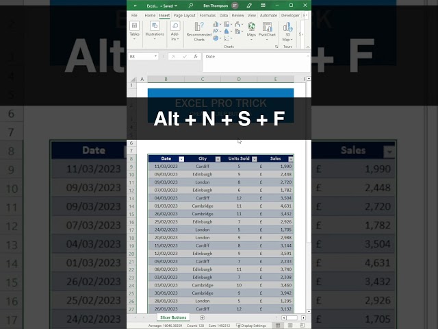Excel Tutorial: How to Add Filter Buttons to the Top of Your Worksheet #howto #tutorial