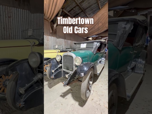 Timbertown - Old Cars #shorts #urbanexploration #travel #cars