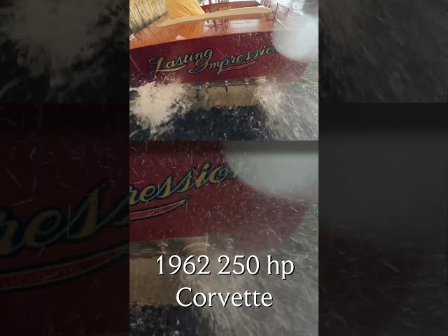 LOUDER Than a Supercar? Antique Boat Engine Startup #shorts