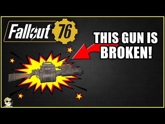 The Quad Explosive Railway Rifle - Fallout 76