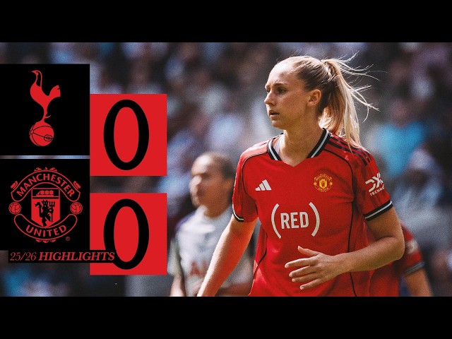 The Points Are Shared | Spurs v Man Utd | Highlights
