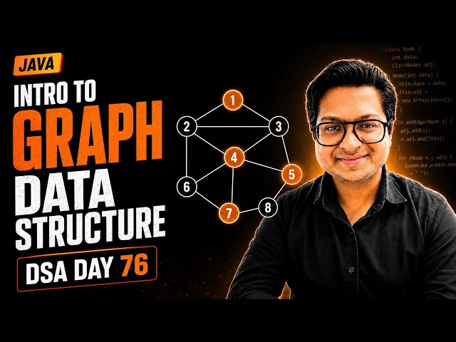 Introduction to Graph Data Structure in Java  | DSA Day 76