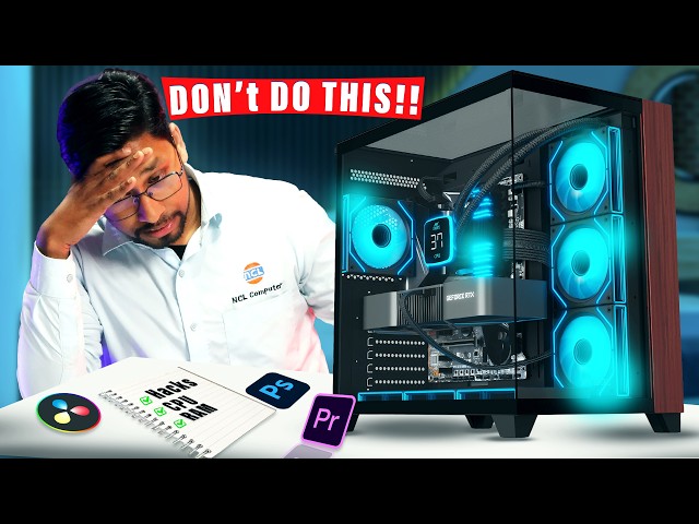 PC Build Guide 2025 🔧 | Major Beginner Mistakes to Avoid 🚨 | Essential Tips for Building Your PC
