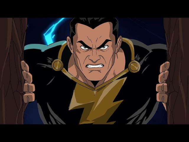 POV: Black Adam Arrives On Your Planet. #animation #shorts
