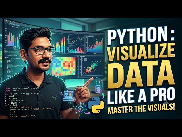 Python Data Visualization: Master Matplotlib & Seaborn Fast