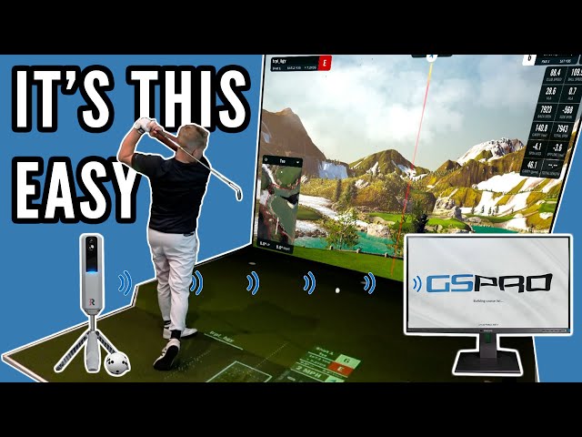 Play GSPro on your Rapsodo MLM2Pro!