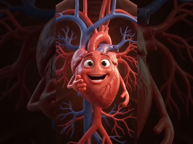 How Your Brain, Heart, and Kidneys Keep You Alive!#biology #shorts