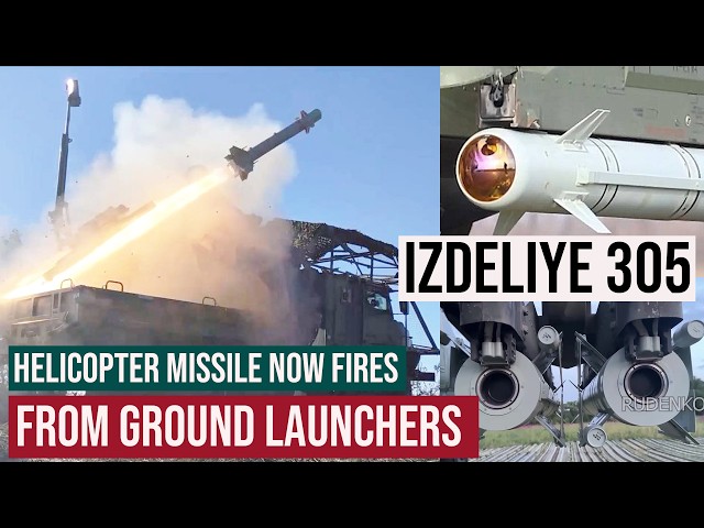 Russia Turns Helicopter Missile into Lethal Ground Launcher – Another Military Masterstroke